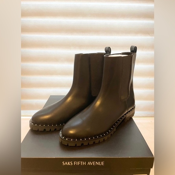 New Zara Woman suede Chelsea ankle boots sz 39 - Picture 12 of 13